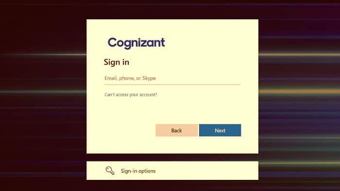 Login Portal - One Cognizant